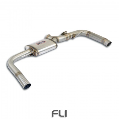 SS724784 - Supersprint Dual Sound rear muffler right - left, with flap