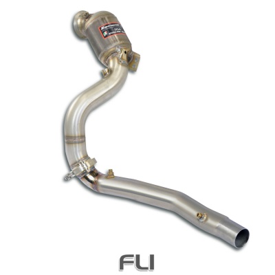 SS724841 - Supersprint Downpipe Left + Metallic pre-catalytic converter(Replaces 2°catalytic converter)