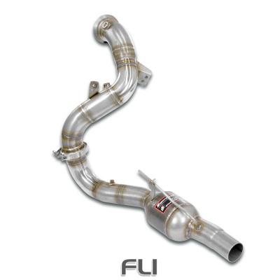 SS724981 - Supersprint Downpipe Left + Metallic catalytic converter(Replaces pre-catalytic converter)
