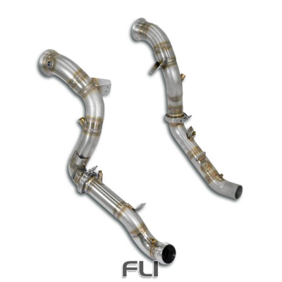 SS725011 - Supersprint Downpipe kit Right + LeftDeletes the primary and the secondary catalytics + GPF