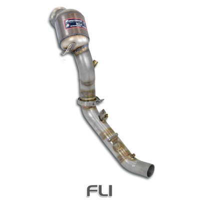 SS725021 - Supersprint Downpipe Right + Metallic pre-catalytic converterDeletes the secondary catalytic + GPF