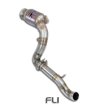 SS725041 - Supersprint Downpipe Left + Metallic pre-catalytic converterDeletes the secondary catalytic + GPF