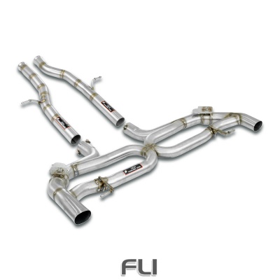 SS725134 - Supersprint X-Pipe Rear exhaust with valves