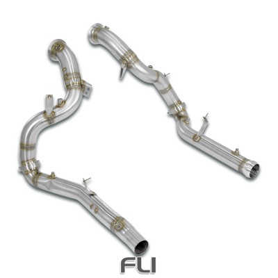 SS725211 - Supersprint Downpipe kit Right + LeftDeletes the primary and the secondary catalytics + GPF
