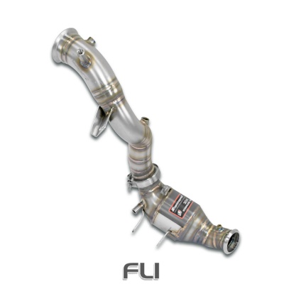 SS725361 - Supersprint Downpipe Right + Metallic catalytic converter(Replaces pre-catalytic converter + GPF)With bungs for the pressure sensor / EGT