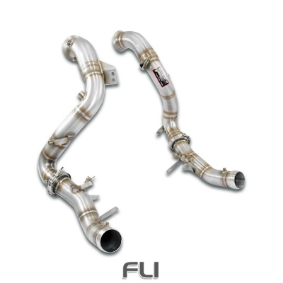 SS725411 - Supersprint Downpipe kit Right + Left(Deletes the primary and the secondary catalytics)