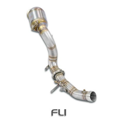 SS725421 - Supersprint Downpipe Right + primary catalytic 200CPSIDeletes the secondary catalytic