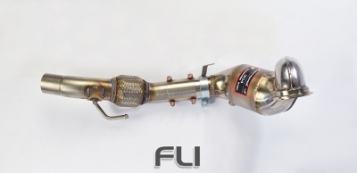 SS756321 - Supersprint Turbo downpipe + Metallic catalytic converter