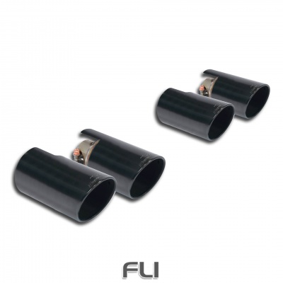 SS756576 - Supersprint Endpipe kit Right OO100 - Left OO100 Gun Metal Grey