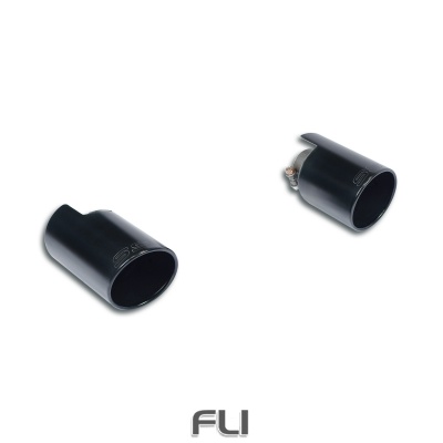 SS756674 - Supersprint Endpipe kit Right O100 - Left O100 Gun Metal Grey