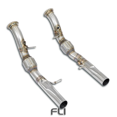 SS756811 - Supersprint Downpipe right - left(Replaces catalytic)