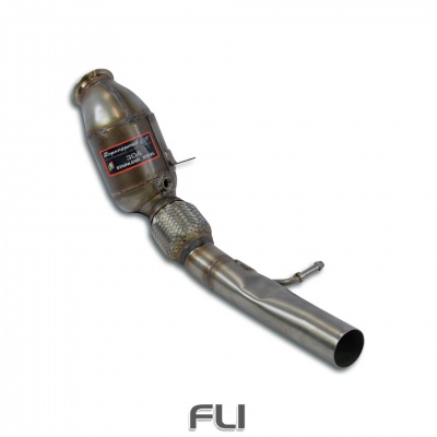 SS756841 - Supersprint Downpipe left + Metallic catalytic 200CPSI