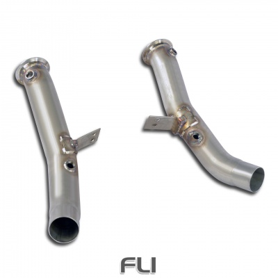 SS756911 - Supersprint Downpipe right - left(Replaces catalytic converter)
