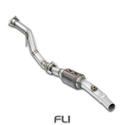SS762041 - Supersprint Downpipe Left + Metallic catalytic converter
