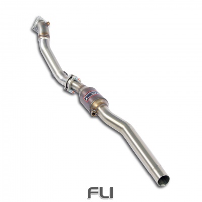 SS762541 - Supersprint Left pipe Kit for turbo charger with  Metallic catalytic converter