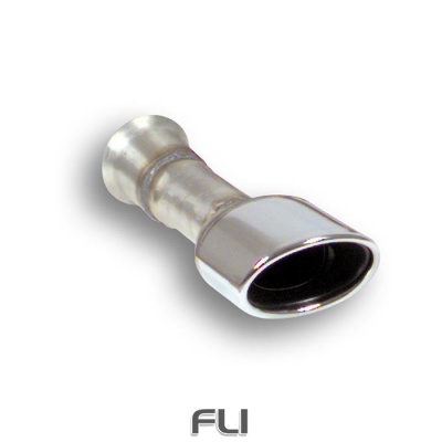 SS763215 - Supersprint Endpipe kit 120x80 Stainless steel
