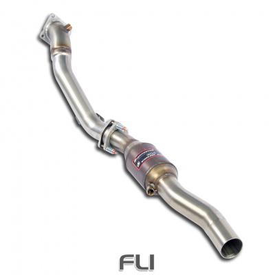 SS764141 - Supersprint Left pipe Kit for turbo charger with  Metallic catalytic converter