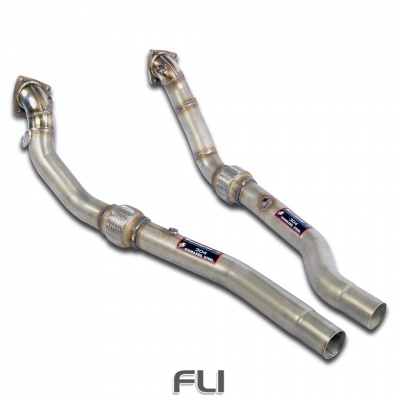 SS764311 - Supersprint Right  and  Left Turbo downpipe kit(Eliminates the primary and the secondary catalytics)