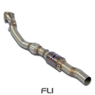 SS764341 - Supersprint Downpipe Left+  Metallic catalytic converter