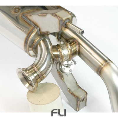 SS771154 - Supersprint Rear exhaust with valves Right - Left (Deletes the stock, main catalytics - fits to the stock endpipes)-13,0 Kg