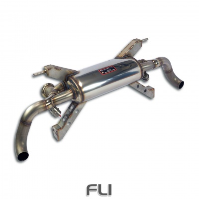 SS771254 - Supersprint Rear exhaust with valves Right - Left (Deletes the stock, secondary catalytics - fits to the stock endpipes)-14,0 Kg