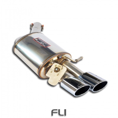 SS771337 - Supersprint Rear exhaust Left 100x75 with valve