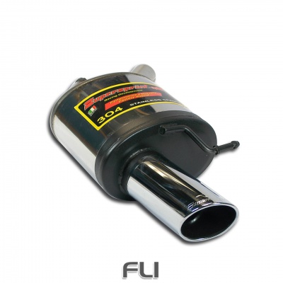 SS771544 - Supersprint Rear exhaust Left O120 Power LoopFor OEM rear bumper