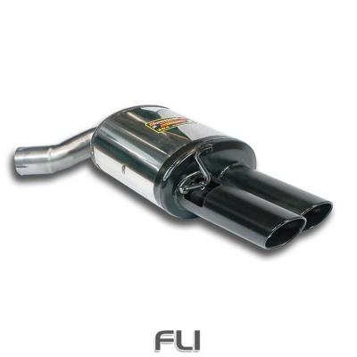 SS771547 - Supersprint Rear exhaust Right 100x75 Gun Metal Grey