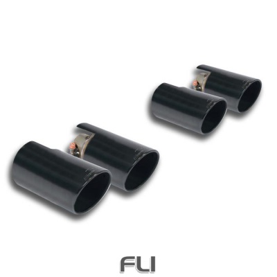 SS775326 - Supersprint Endpipes kit Gun Metal Grey OO100 Right - OO100 Left