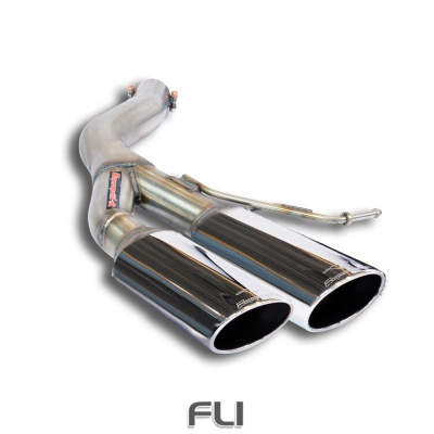 SS775927 - Supersprint Rear pipe Left 100x75(Muffler delete)