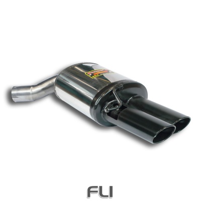 SS775947 - Supersprint Rear exhaust Right 100x75 Gun Metal Grey