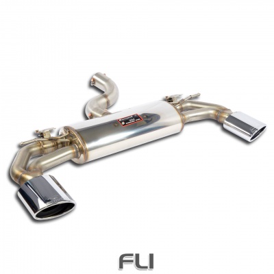 SS776965 - Supersprint Rear exhaust with valves right - left 145x95