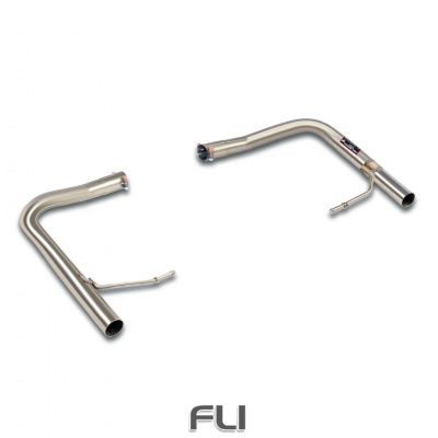 SS777314 - Supersprint Rear pipe kit Right - Left(Muffler delete)