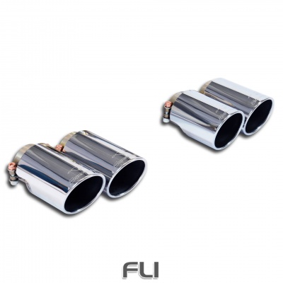 SS777326 - Supersprint Endpipe kit 4 exit OO90 Right + OO90 Left