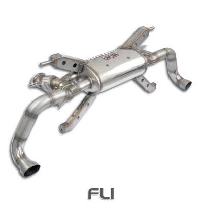 SS779254 - Supersprint Rear exhaust with valves Right - Left Suono Variabile (Deletes GPF - fits to the stock endpipes)
