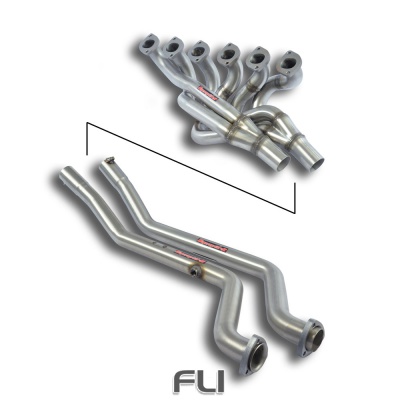 SS781401 - Supersprint Manifold + connecting pipes (Left Hand Drive)