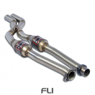 SS781632 - Supersprint Front Metallic catalytic converter right - left + X-Pipe
