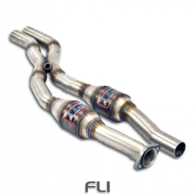 SS782632 - Supersprint Front Metallic catalytic converter right - left + X-Pipe
