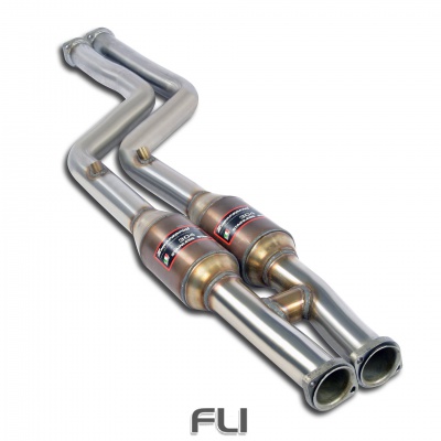 SS786032 - Supersprint Front exhaust H-Pipe with  Metallic catalytic converter Right + Left