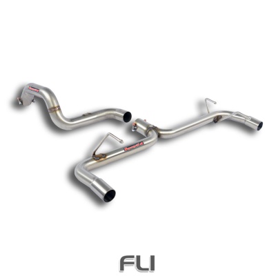 SS817214 - Supersprint Rear pipe kit Right - Left(Muffler delete)