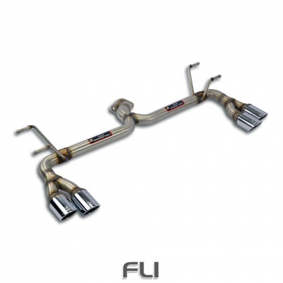 SS817416 - Supersprint Rear Y-Pipe kit + endpipe Right OO70 - Left OO70(Muffler delete)