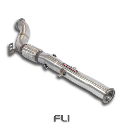 SS831511 - Supersprint Connecting pipe + flex joint + front pipe Ø65mm