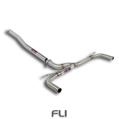 SS831514 - Supersprint Rear pipe kit Right - Left(Muffler delete)