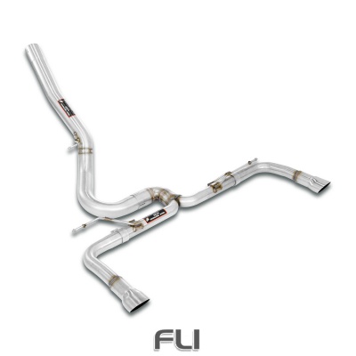 SS833165 - Supersprint Rear pipe Y-Pipe Right - Left(Muffler delete)