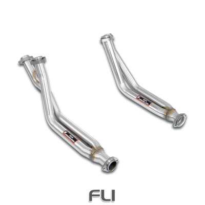 SS840411 - Supersprint Downpipe kit Right - Left(For OEM headers - Euro Version)