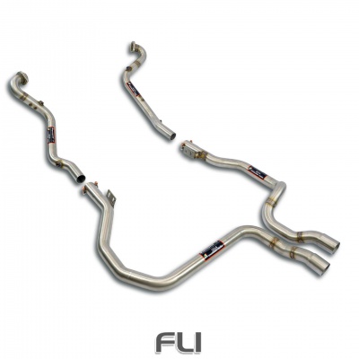 SS843012 - Supersprint Downpipe kit Right + Left(Deletes the primary and the secondary catalytics)