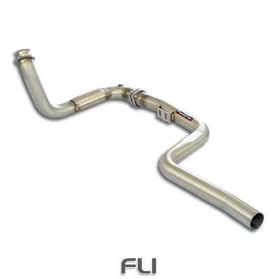 SS843832 - Supersprint Downpipe Left + front pipe(Deletes catalytic)