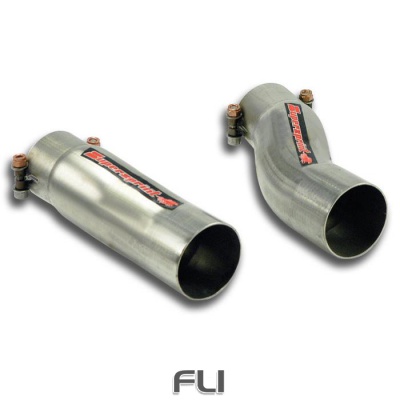 SS845143 - Supersprint Connecting pipes kit Right - Left for OEM centre exhaust (Ø 60mm)