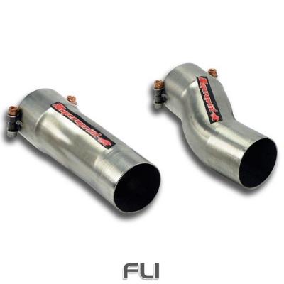 SS845153 - Supersprint Connecting pipes kit Right - Left for OEM centre exhaust (Ø 70mm)