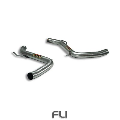 SS845743 - Supersprint Connecting pipes kit Left-R. for OEM centre muffler